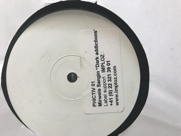 Mirweis Sangin : Dark Addictions (12", Promo, W/Lbl, Sti)