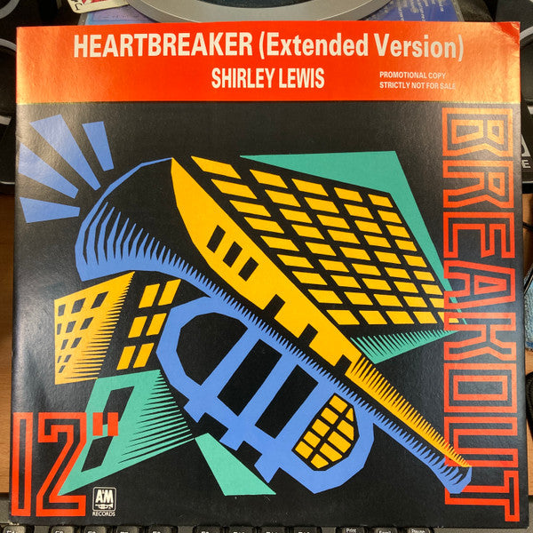 Shirley Lewis : Heartbreaker (Extended Version) (12", Promo)