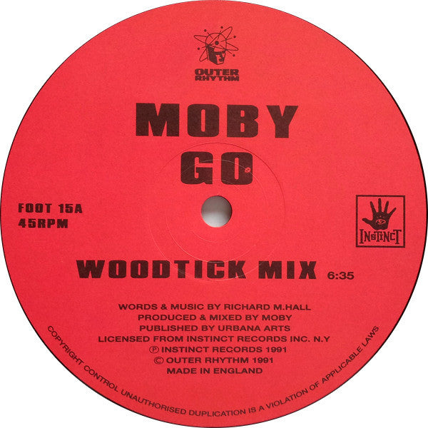 Moby : Go (12", RP, Lyn)