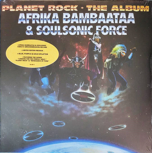 Afrika Bambaataa & Soulsonic Force : Planet Rock - The Album (LP, Album, Ltd, RE, Cle)