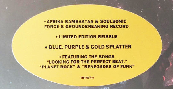 Afrika Bambaataa & Soulsonic Force : Planet Rock - The Album (LP, Album, Ltd, RE, Cle)