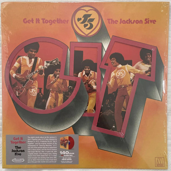 The Jackson 5ive* : Get It Together (LP, Album, Ltd, RE, Red)