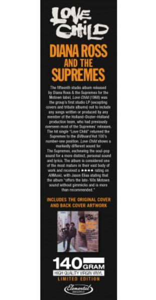 Diana Ross And The Supremes* : Love Child (LP, Album, RE)