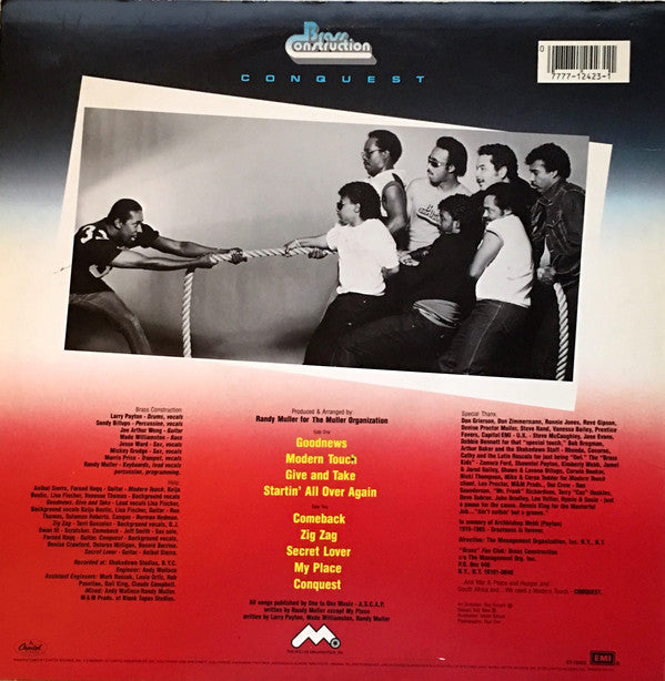 Brass Construction : Conquest (LP, Album, Jac)