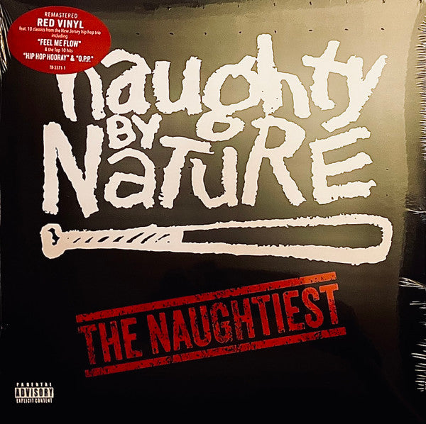 Naughty By Nature : The Naughtiest (LP, Comp, RM, Red)