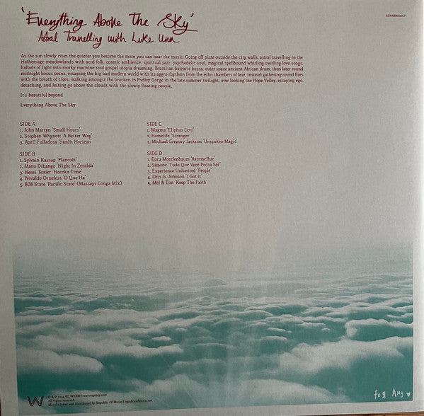 Luke Una : Everything Above The Sky  (2xLP, Comp)