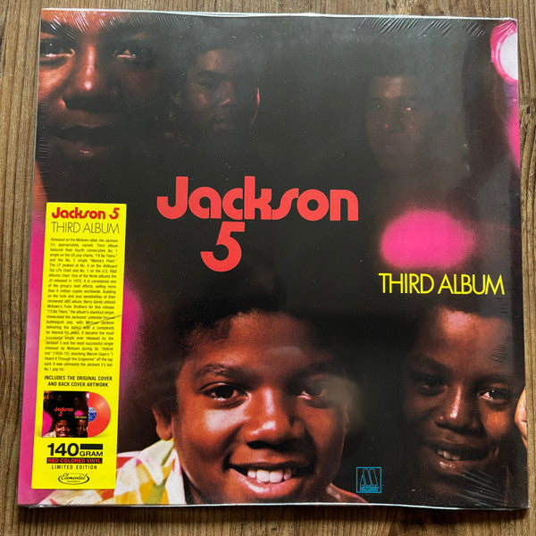 The Jackson 5 : Third Album (LP, Album, Ltd, RE, Red)