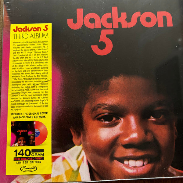 The Jackson 5 : Third Album (LP, Album, Ltd, RE, Red)