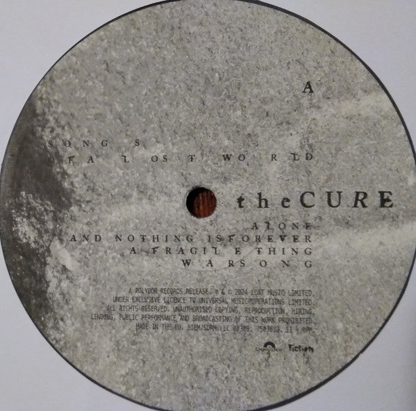 The Cure : Songs Of A Lost World (LP, Album, Pal)
