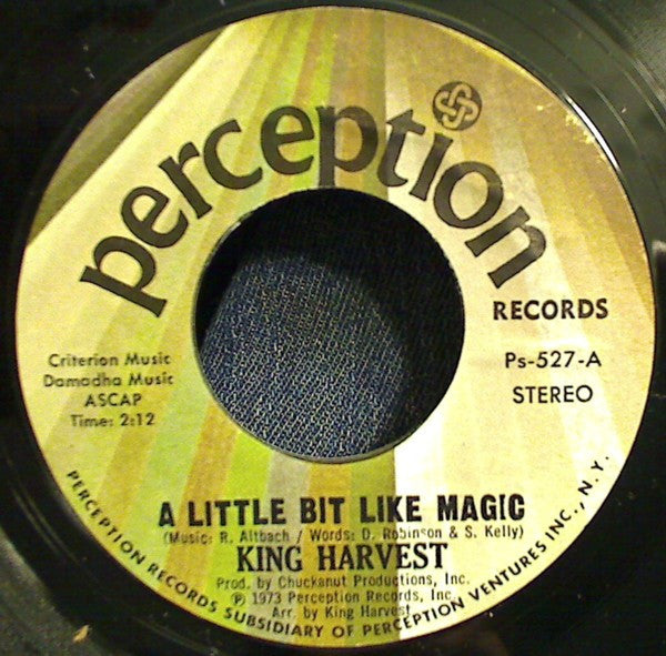 King Harvest : A Little Bit Like Magic (7", Single, Styrene)