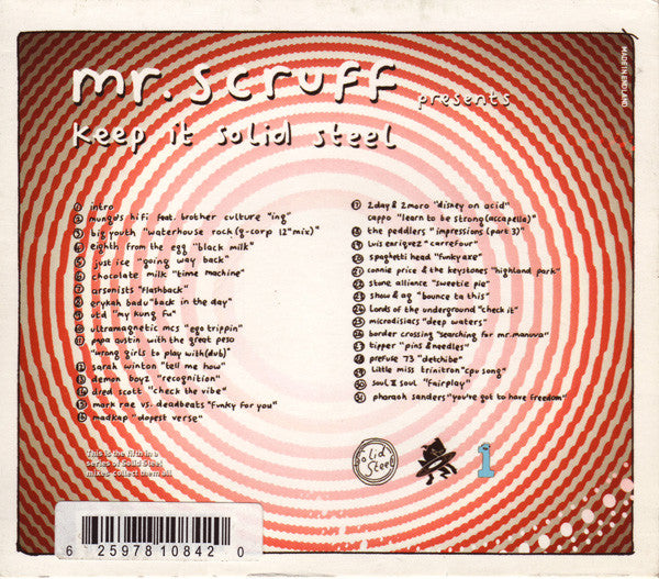 Mr. Scruff : Keep It Solid Steel (CD, Mixed)