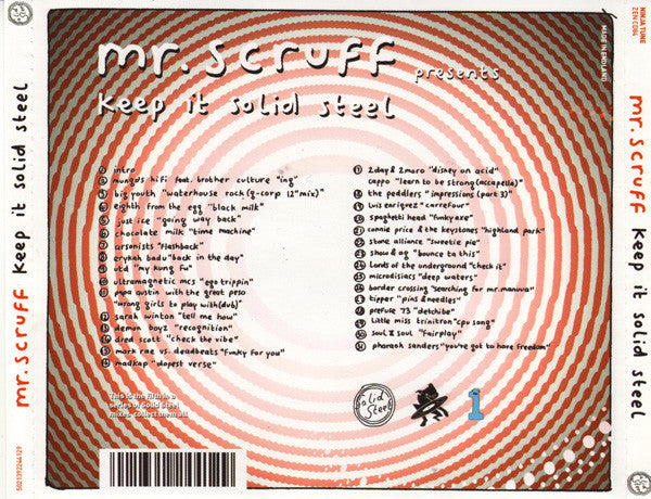 Mr. Scruff : Keep It Solid Steel (CD, Mixed)