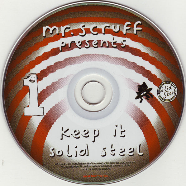 Mr. Scruff : Keep It Solid Steel (CD, Mixed)