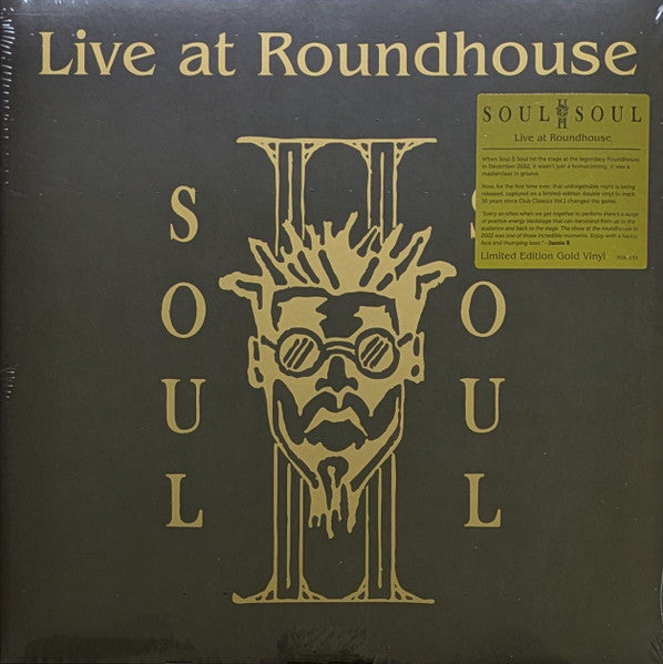 Soul II Soul : Live At Roundhouse (2xLP, Album, Ltd, Gol)