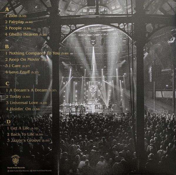 Soul II Soul : Live At Roundhouse (2xLP, Album, Ltd, Gol)