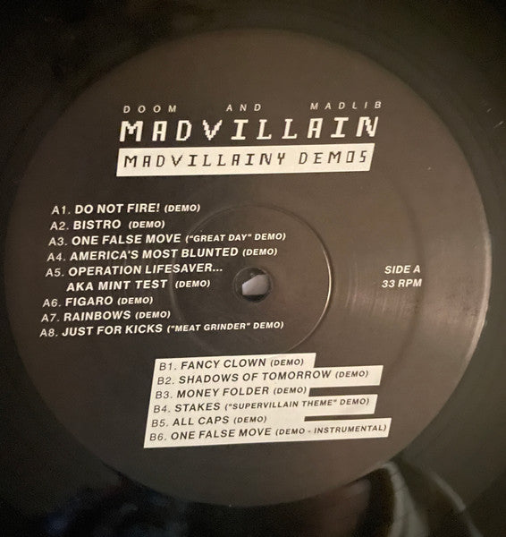 Madvillain : Madvillainy Demos (LP, Album, RE)
