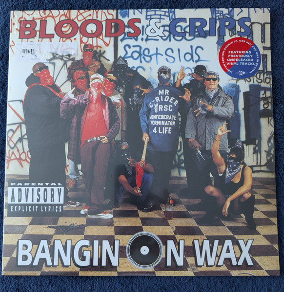 Bloods & Crips : Bangin On Wax (LP, Red + LP, Blu + Album, RSD, Ltd, RE)
