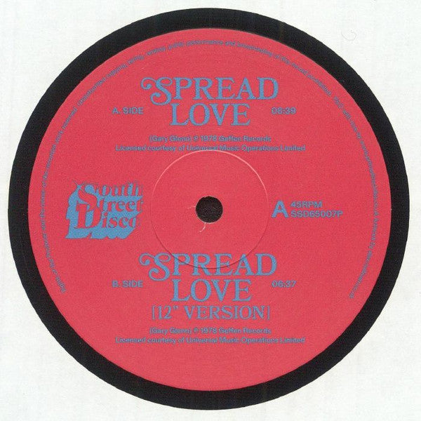 Al Hudson & The Partners : Spread Love (12", RE)