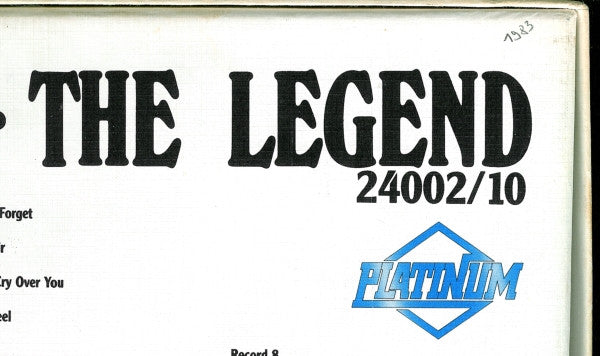 Elvis Presley : The Legend (10xLP, Comp + Box, Comp)