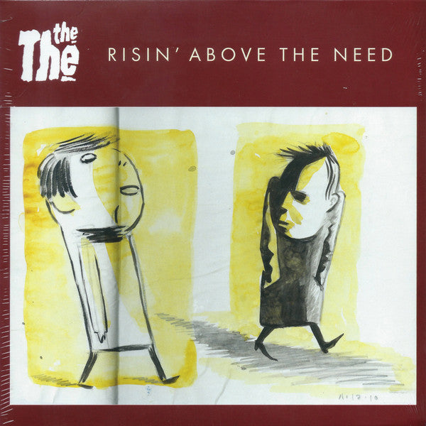 The The : Risin' Above The Need / Where Do We Go When We Die? (7", Single, Ltd)