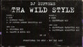 DJ Supreme : Tha Wild Style (2x12", Promo)
