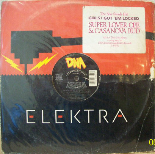 Super Lover Cee & Casanova Rud : Girls I Got 'Em Locked (12")