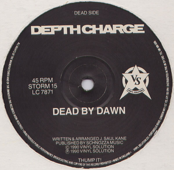 Depth Charge : Dead By Dawn (12")