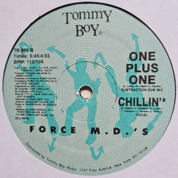 Force MD's : One Plus One (12", Pic)