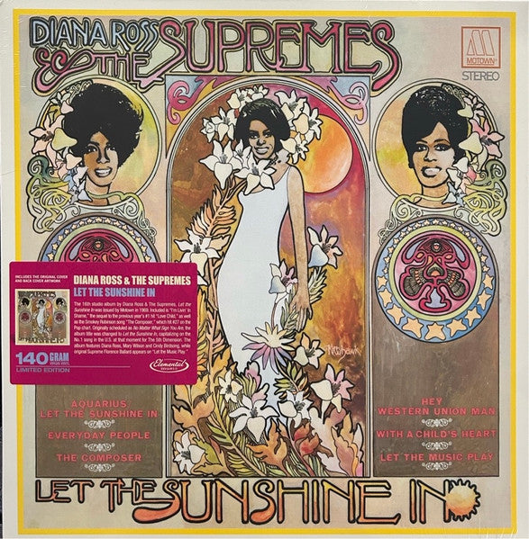 Diana Ross & The Supremes* : Let The Sunshine In (LP, Album, Ltd, RE, RM)