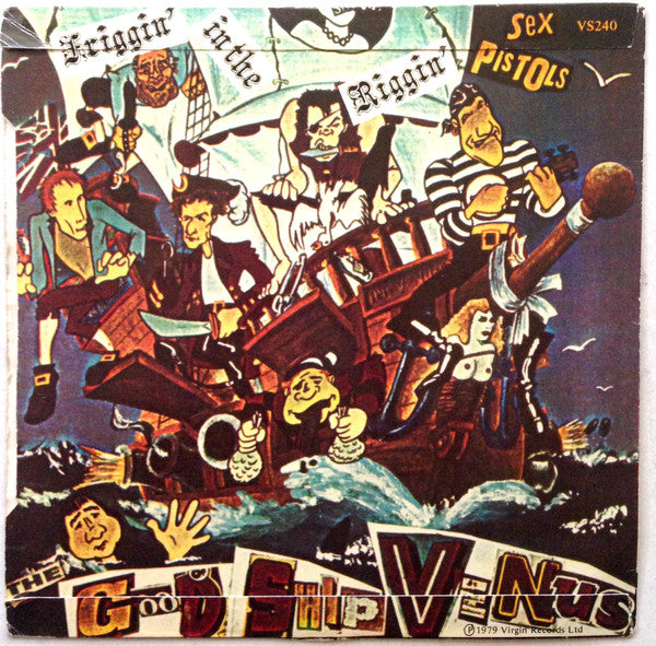 Sex Pistols : Something Else (7", Single, Bla)