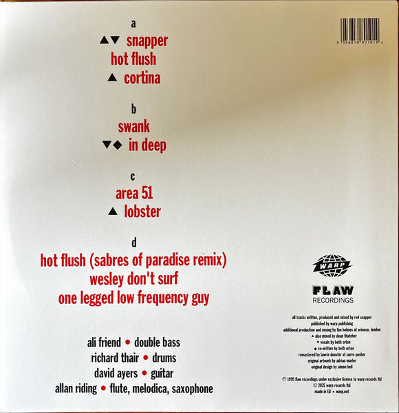 Red Snapper : Reeled & Skinned (2xLP, Comp, RE, RM, 30t)