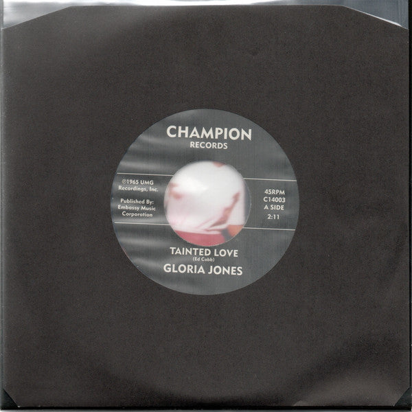 Gloria Jones : Tainted Love (7", RSD, Ltd, RE, Dia)
