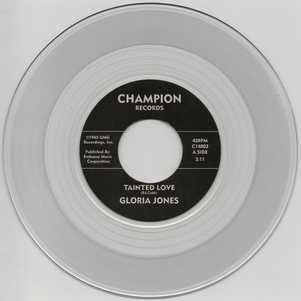 Gloria Jones : Tainted Love (7", RSD, Ltd, RE, Dia)