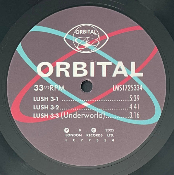 Orbital : Lush (12", EP, Ltd)