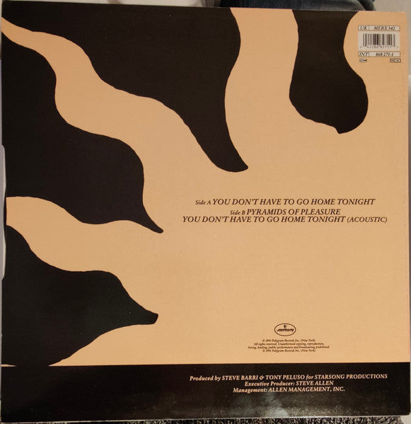 The Triplets (2) : You Don't Have To Go Home Tonight (12")
