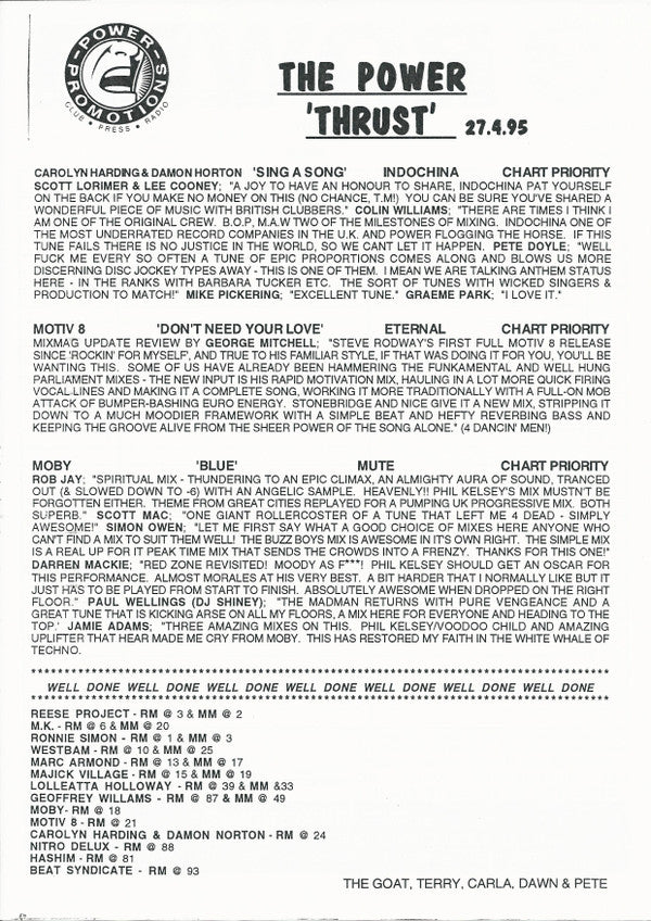 L'Homme Van Renn : The Real Love Thang (12", Promo, W/Lbl)