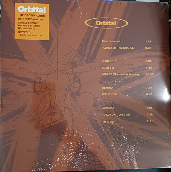 Orbital : Orbital (The Brown Album) (LP, Bro + LP, Ora + Album, Ltd, RE)