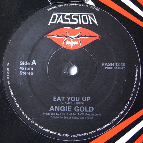 Angie Gold : Eat You Up (12", Gen)