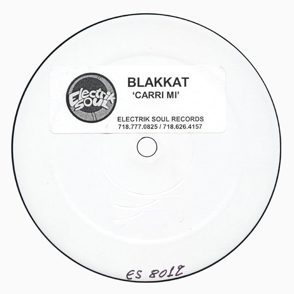 Blakkat : Carri Mi / Belief (12", W/Lbl)