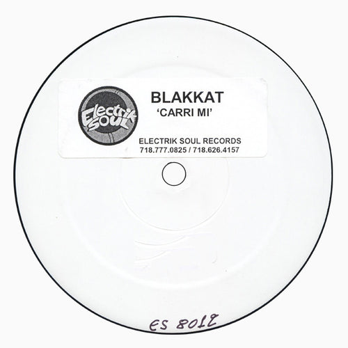 Blakkat : Carri Mi / Belief (12", W/Lbl)