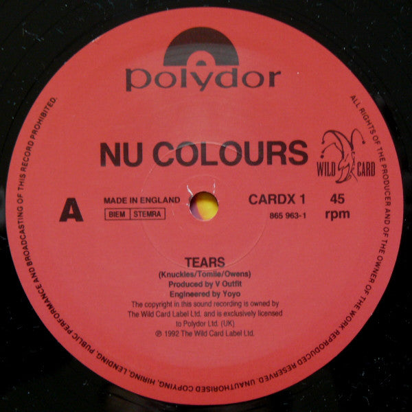 Nu Colours : Tears (12")