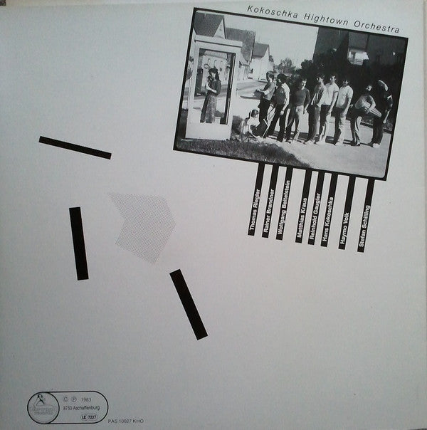 Kokoschka Hightown Orchestra : Biwasee (LP, Album)