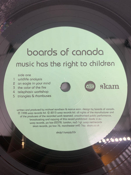 Buy Boards Of Canada : Music Has The Right To Children (2xLP