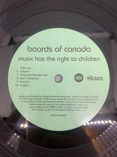 Boards Of Canada : Music Has The Right To Children (2xLP, RP)
