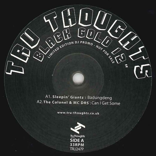 Various : Black Gold 12" (12", Ltd, Promo)
