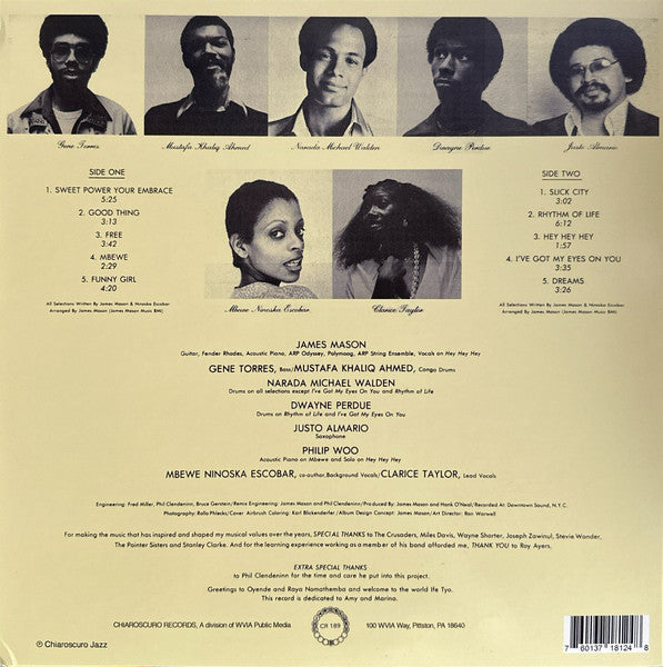 James Mason : Rhythm Of Life (LP, Album, RE, Tan)