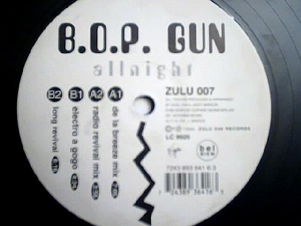 B.O.P. Gun : Allnight (12")