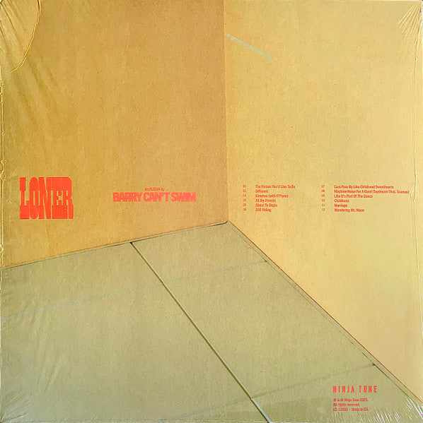 Barry Can't Swim : Loner (LP, Album, Ltd, Gol)