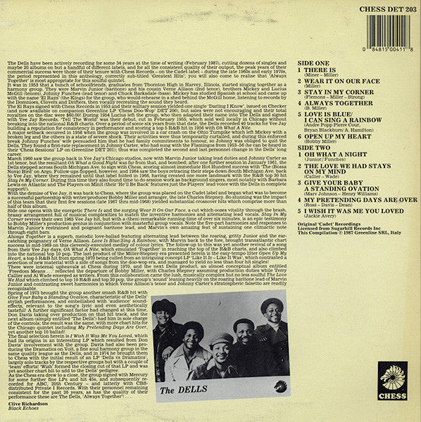 The Dells : Always Together (Greatest Hits Vol. 1) (LP, Comp)