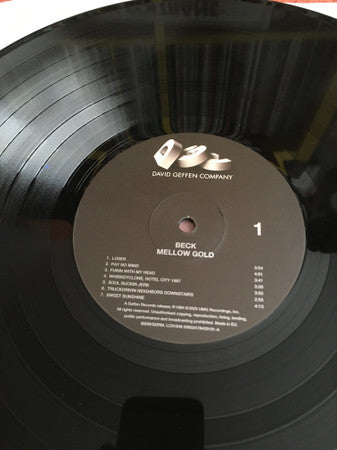 Beck : Mellow Gold (LP, Album, RE, 180)